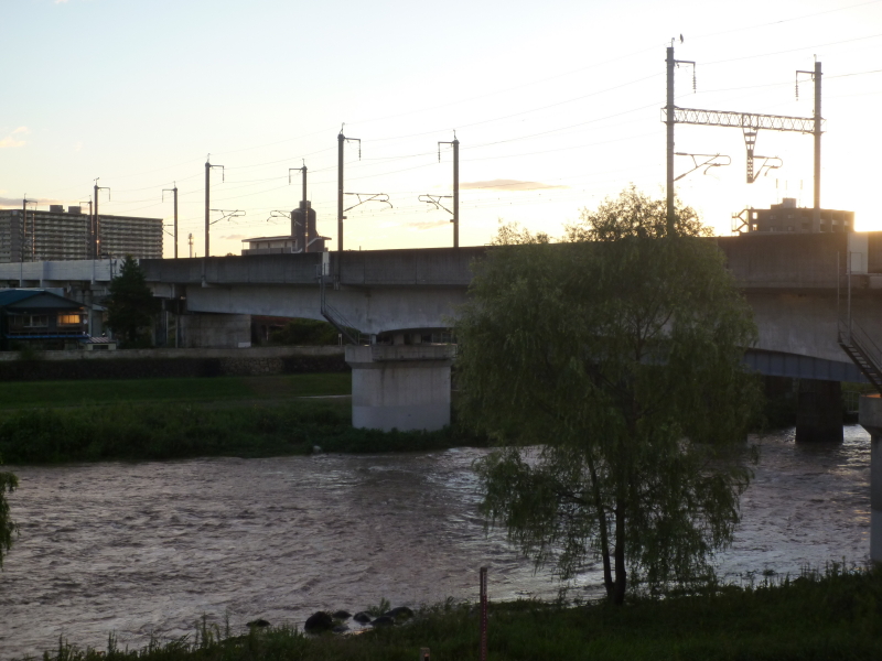 2012年10月の広瀬川その1
