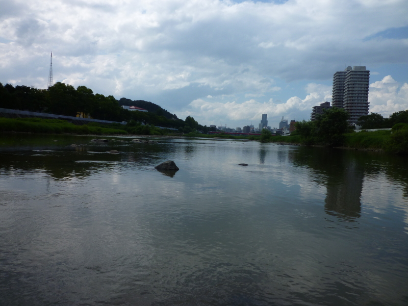 2014年08月の広瀬川その1