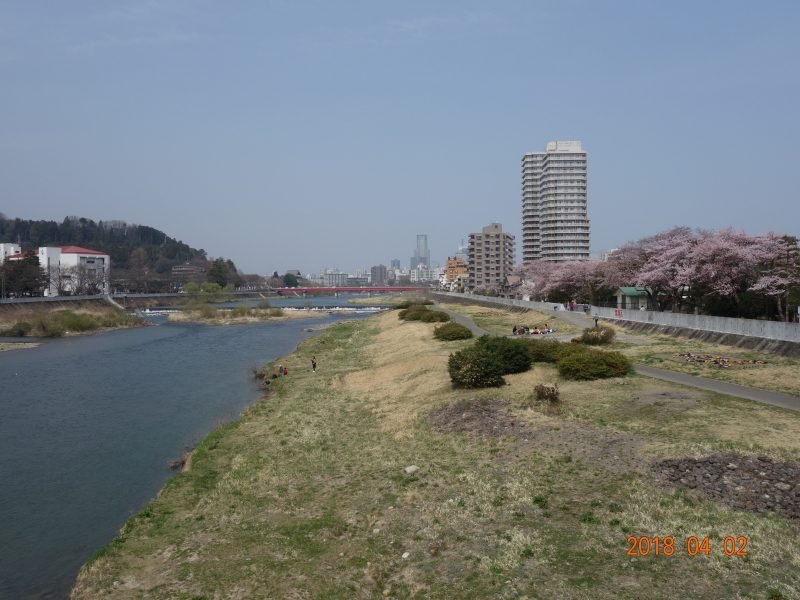2018年04月の広瀬川その3